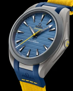 41 mm, titanio su cinturino in caucciù