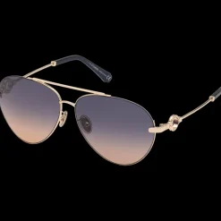 Occhiale da sole stile aviatore, donna