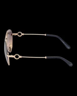 Occhiale da sole stile aviatore, donna