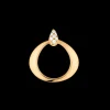 Pendente, oro giallo 18k, diamanti