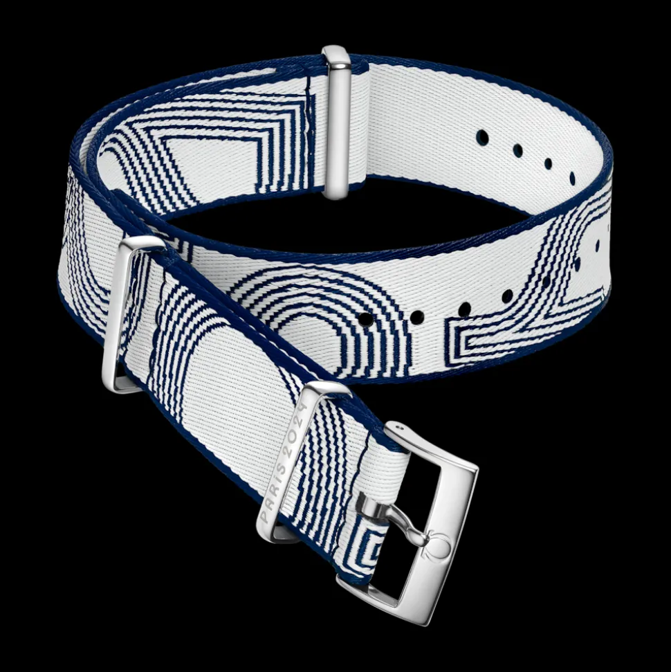 Poliammide, blu e bianco